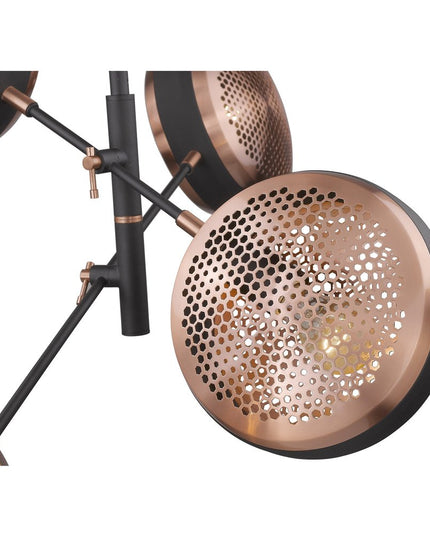 Tholos 4-Light Matte Black Pendant