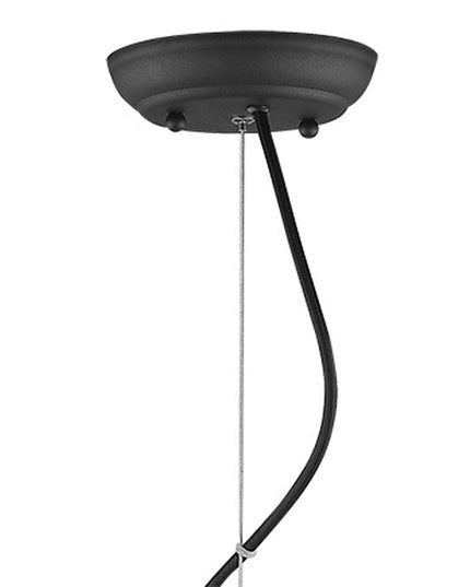 Tholos 4-Light Matte Black Pendant