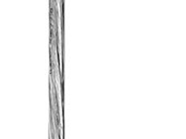 Glass and Silver Mesh Shade Hanging Light