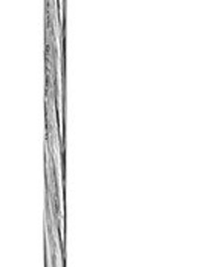 Glass and Silver Mesh Shade Hanging Light