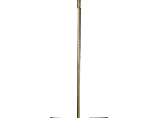 Gold Four Light Metal Dimmable Chandelier