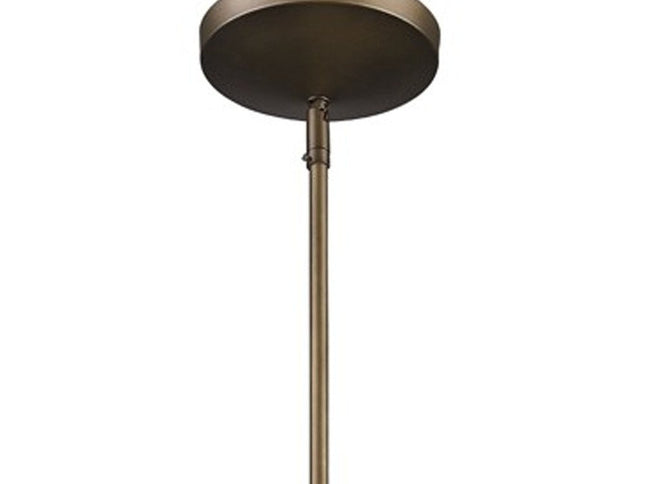 Greta 1-Light Raw Brass Pendant With Gloss White Interior And Etched Glass Shade