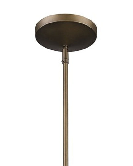 Greta 1-Light Raw Brass Pendant With Gloss White Interior And Etched Glass Shade