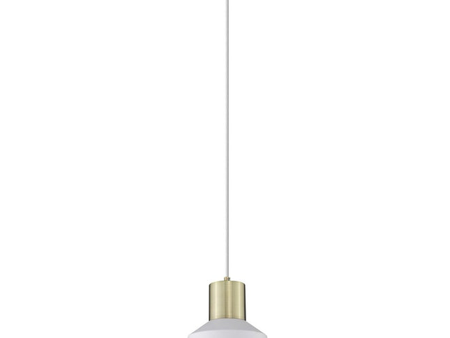White and Gold Pendant Hanging Light