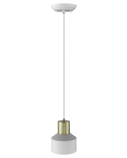 White and Gold Pendant Hanging Light