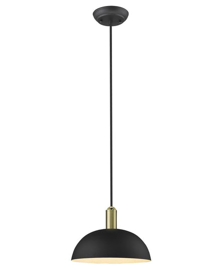 Ingo 1-Light Matte Black Pendant