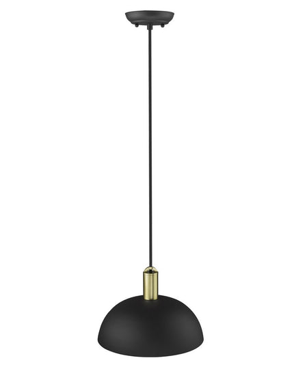 Ingo 1-Light Matte Black Pendant