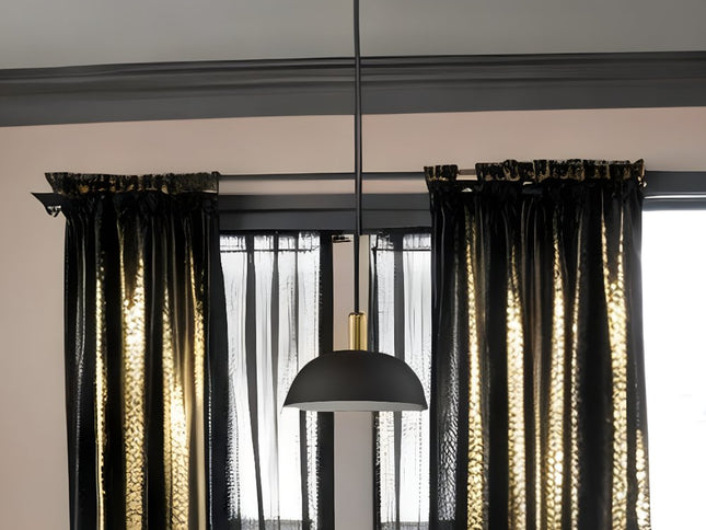 Ingo 1-Light Matte Black Pendant