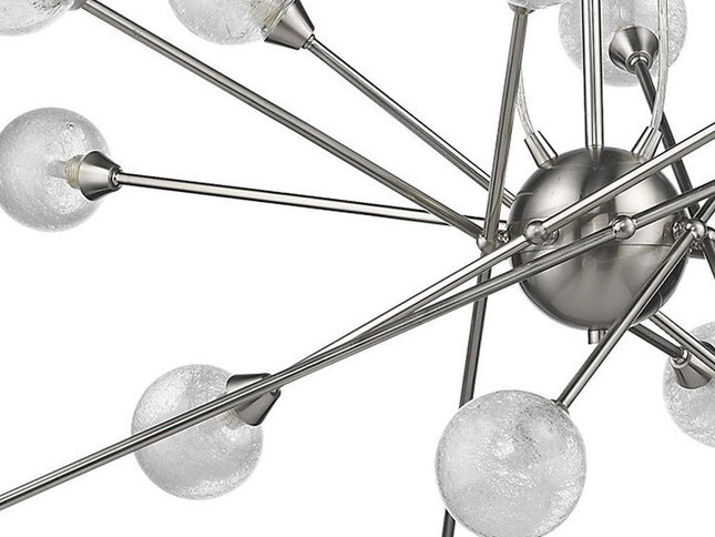 Modern Multi Light Geometric Hanging Chandelier Light