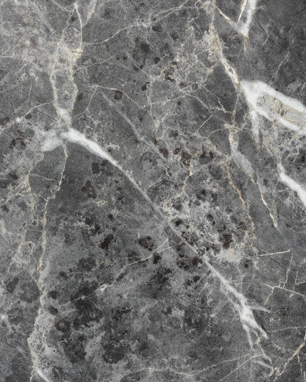 47" Black and Silver Wood And Metal Cross Legs Coffee Table