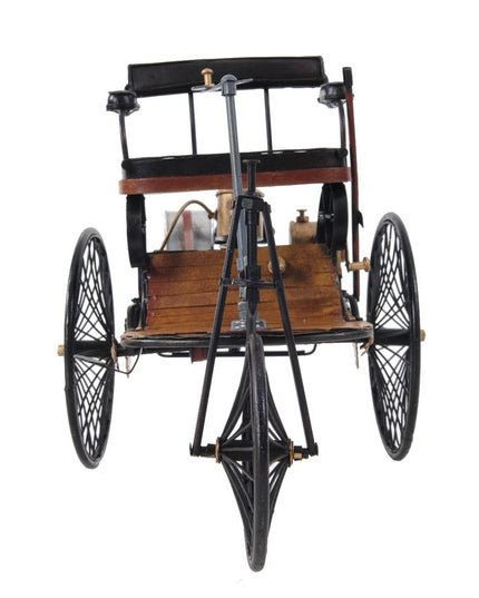 c1886 Three Wheeled Mercedes Benz Motor Car Sculpture