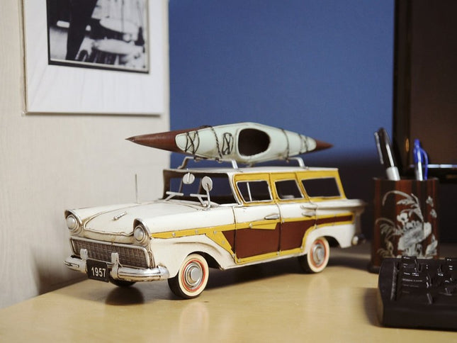 c1957 Ford Country Squire Station Wagon Sculpture