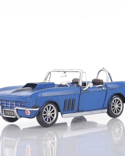 Blue Corvette Stingray Sculpture