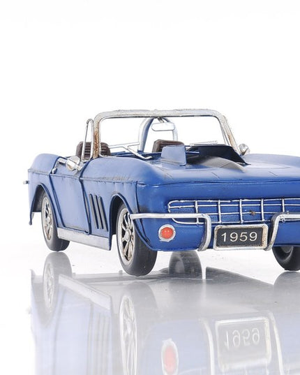 Blue Corvette Stingray Sculpture