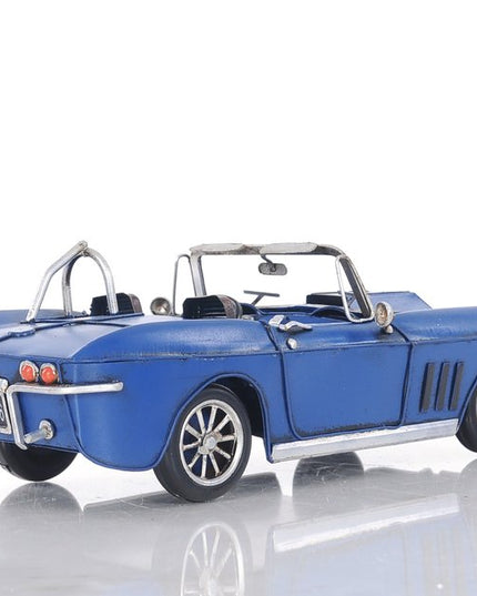 Blue Corvette Stingray Sculpture