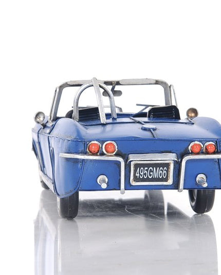 Blue Corvette Stingray Sculpture