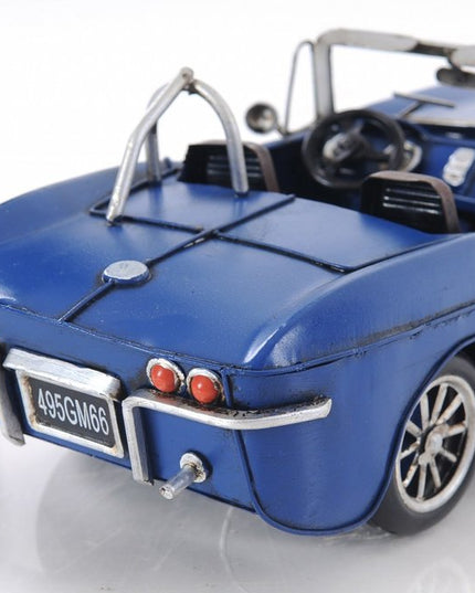 Blue Corvette Stingray Sculpture