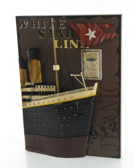 1912 RMS Titanic 3D Front Bow Painting