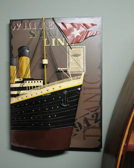 1912 RMS Titanic 3D Front Bow Painting