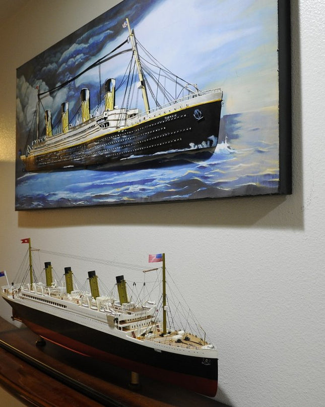 1912 RMS Titanic 3D Ship Painting