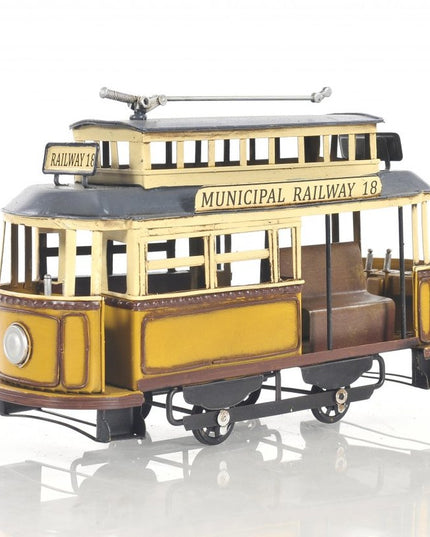 Railway Cable Car Sculpture