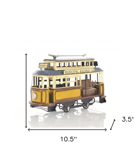 Railway Cable Car Sculpture