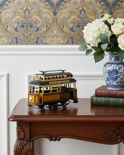 Railway Cable Car Sculpture