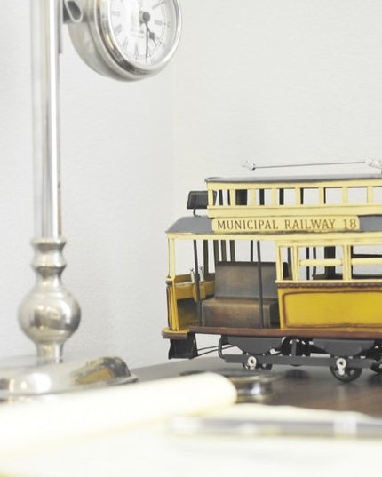 Railway Cable Car Sculpture