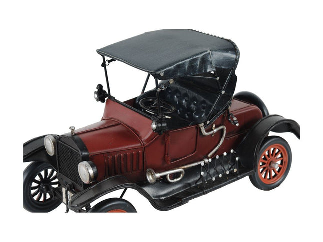 c1924 Red Ford Model T Car Sculpture