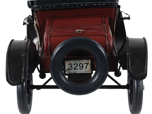 c1924 Red Ford Model T Car Sculpture