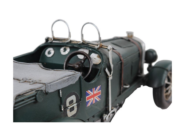 c1930 Bently Blower British Race Car Model Sculpture