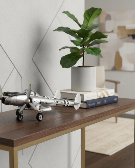 c1941 Lockheed P-38 Lightning Fighter Sculpture