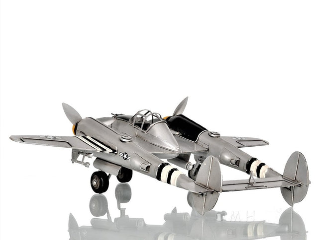 c1941 Lockheed P-38 Lightning Fighter Sculpture