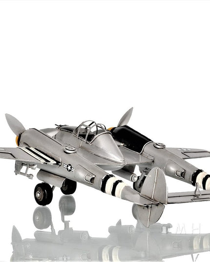 c1941 Lockheed P-38 Lightning Fighter Sculpture