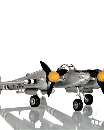 c1941 Lockheed P-38 Lightning Fighter Sculpture
