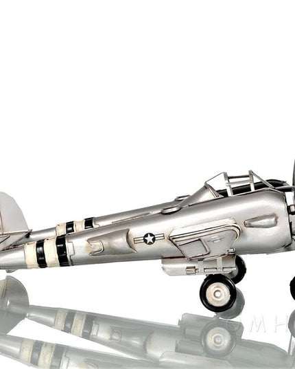 c1941 Lockheed P-38 Lightning Fighter Sculpture