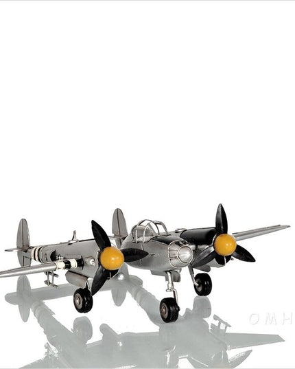 c1941 Lockheed P-38 Lightning Fighter Sculpture