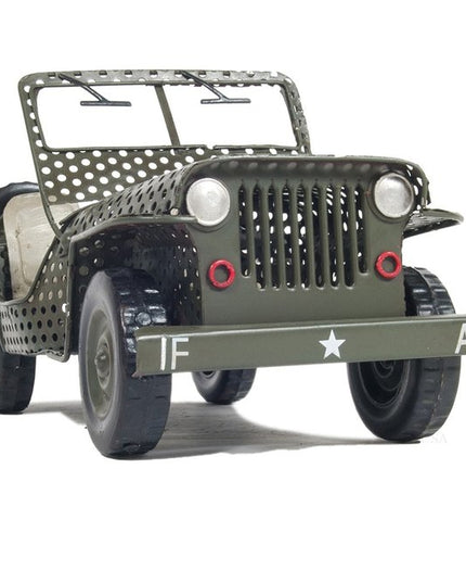 c1945 Willys CJ-2A Overland Jeep Sculpture