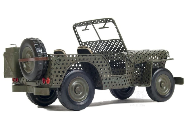 c1945 Willys CJ-2A Overland Jeep Sculpture