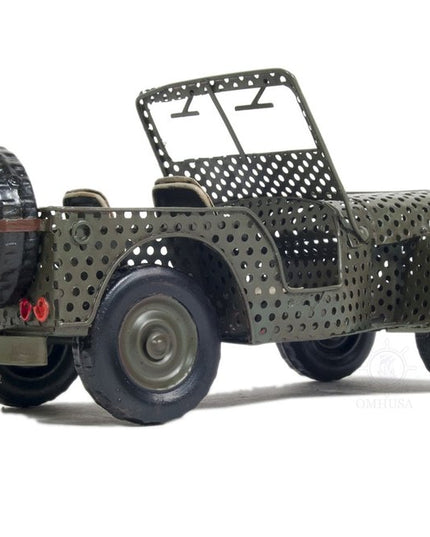 c1945 Willys CJ-2A Overland Jeep Sculpture