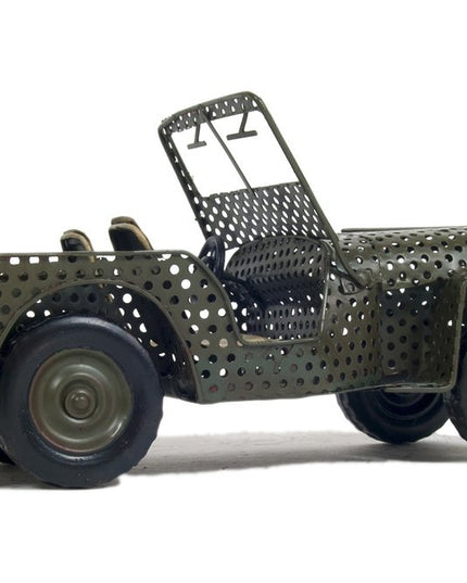 c1945 Willys CJ-2A Overland Jeep Sculpture
