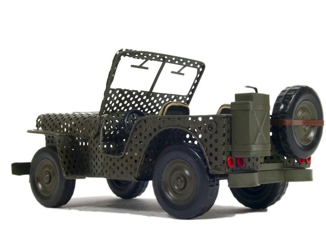 c1945 Willys CJ-2A Overland Jeep Sculpture