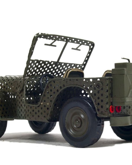c1945 Willys CJ-2A Overland Jeep Sculpture