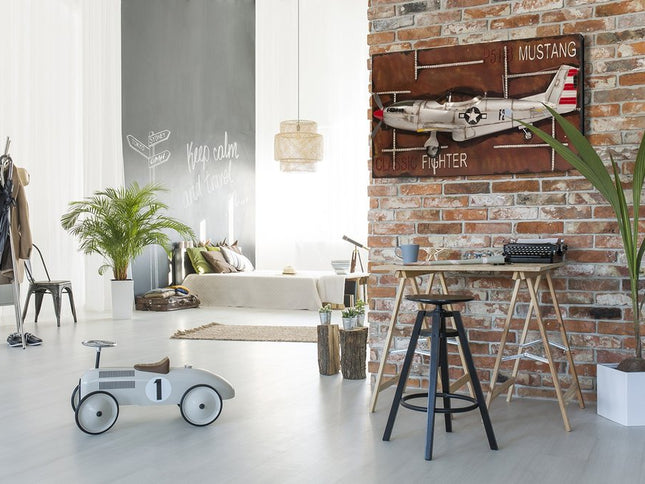 c1943 Grey Mustang P51 Frame