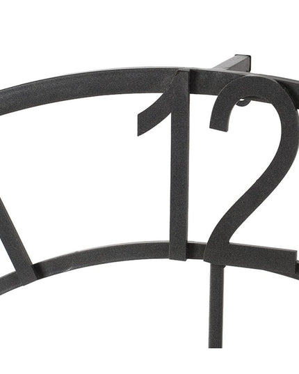 Round Decorative Gear Iron Wall Clock