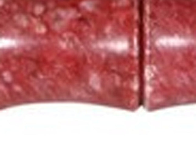 Red Spotted Jade Faux Bamboo Decorative Calligraphy Brush
