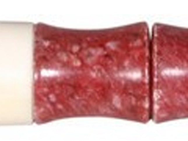 Red Spotted Jade Faux Bamboo Decorative Calligraphy Brush