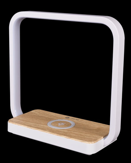 Contemporary White Wireless Phone Charger