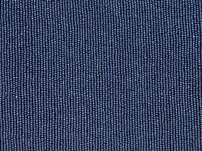 Shimmering Blue Beaded Luxury Throw Pillow