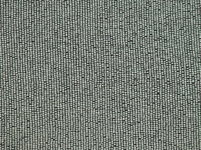 Shimmering Silver Beaded Luxury Throw Pillow